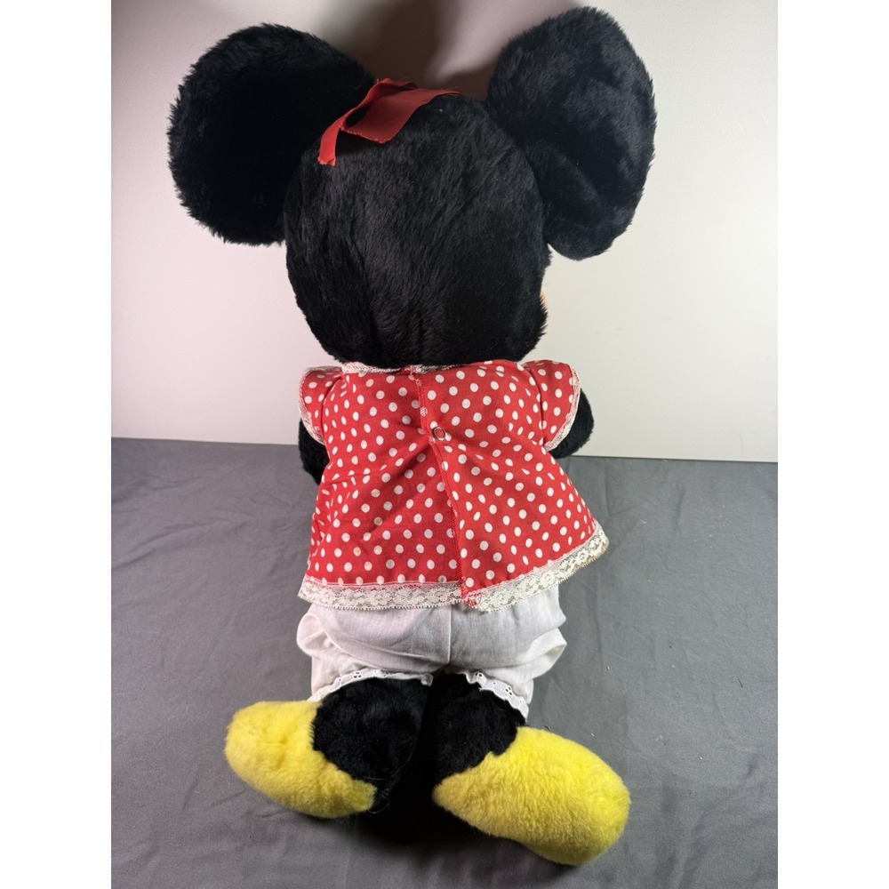 Minnie Mouse Plush Walt Disney Characters Production Toy Doll Made in USA - Picture 7 of 7